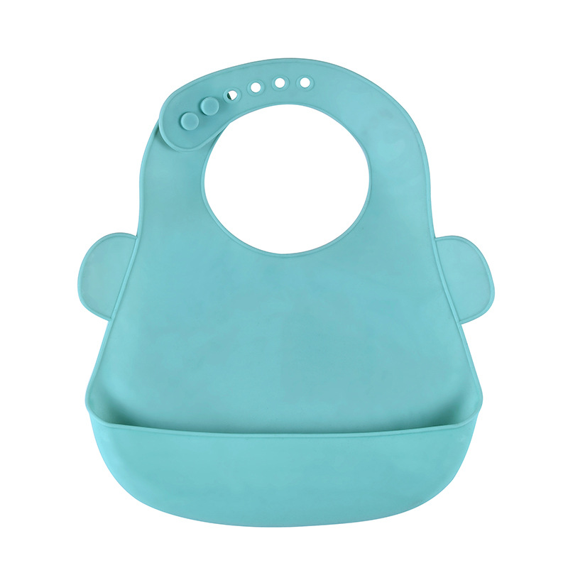Bib Silicone Feeding Baby Cover